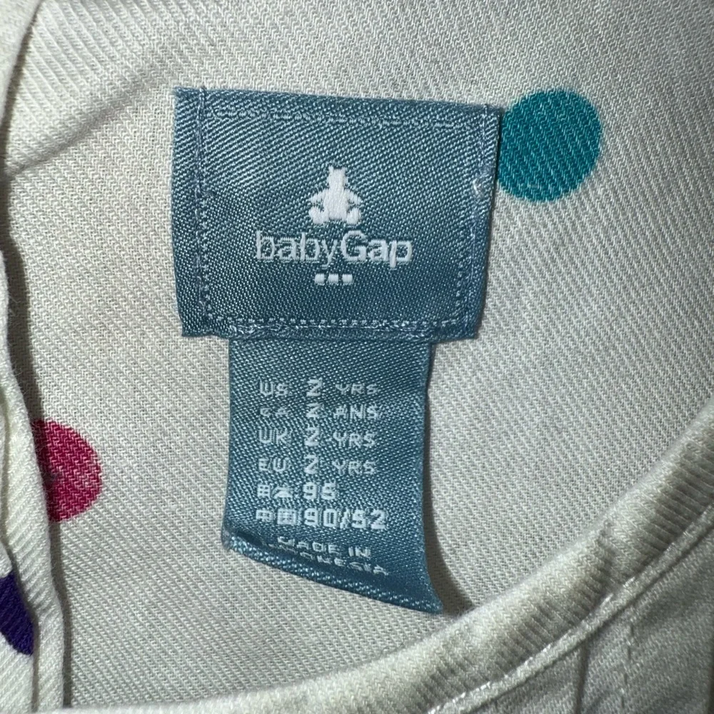 GAP colorful polka